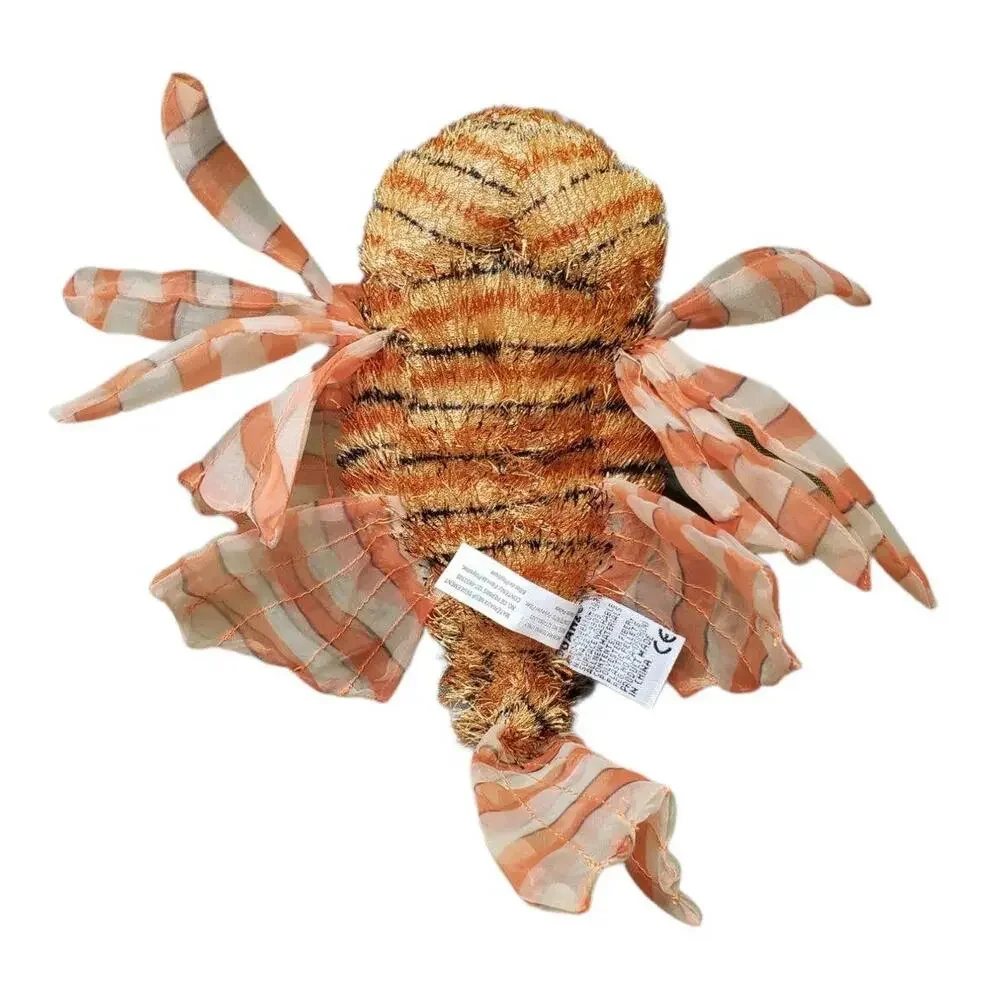 Webkin Ganz Orange Lionfish Stuffed Plush